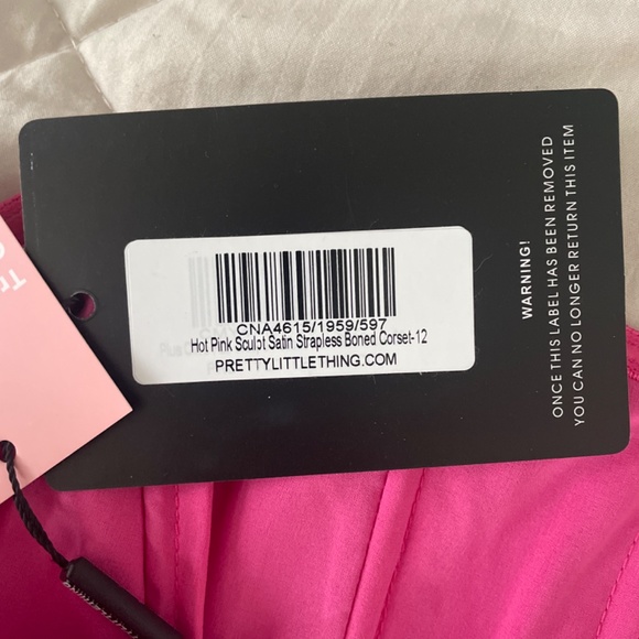 Pink corset top - Picture 3 of 3